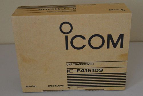Icom ic-f4161ds uhf 450-512mhz 4watt 512channel digital &amp; analog portable radio for sale