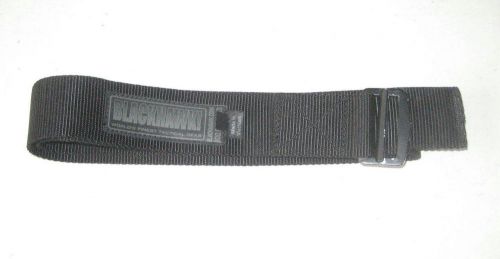 Blackhawk Black Nylon Tactical Belt Size L