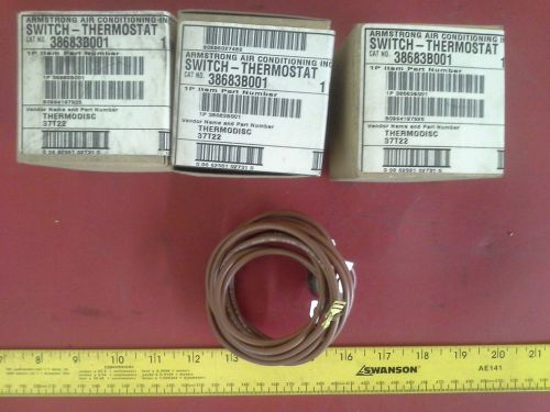 ARMSTRONG THERMODISC 37T22 THERMOSTAT SWITCH NEW IN BOX LOT OF 3