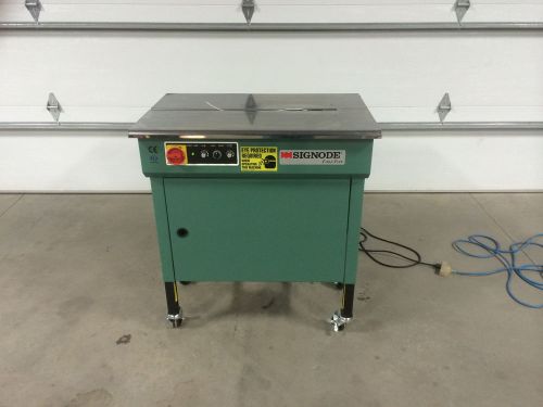 Signode table-tyer strapping machine tt-309 banding machine 110 volt for sale