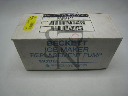 New beckett brpm102 3000rpm 230v .8 amp ice machine pump rebuild kit for sale