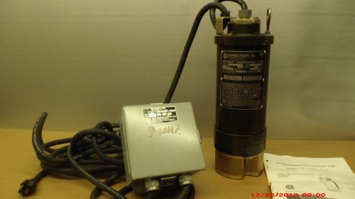 Prosser submersible dewatering pump 3/4 hp # 9-01011-28fk      new old stock for sale