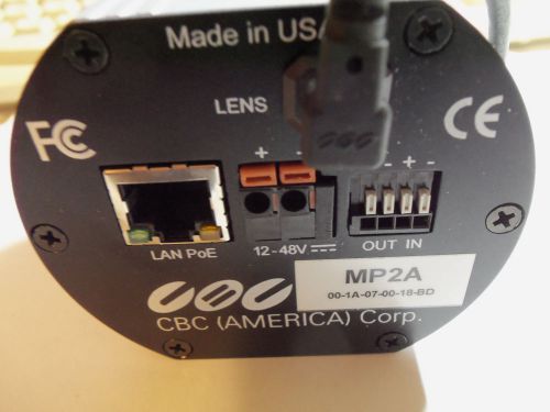 CBC America 2 megapixel MP2A / AV2100 Arecont POE Security Surveillance Camera