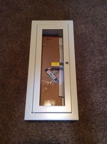 Potter Roemer Fire Extringuisher Cabinet, 7022-B, With Safety Glass