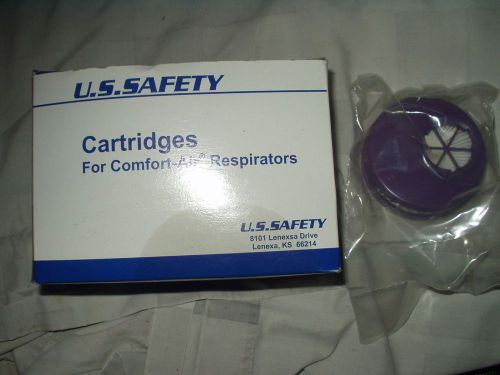 NEW US Safety Comfort Air Respirator Cartridges P100