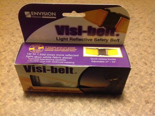 Envision Visi-belt Reflective Safety Belt - White/Silver