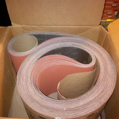 3M 977F Cubitron Abrasive  6&#034; x 132&#034; Sanding/Grinding Belts Box of 20