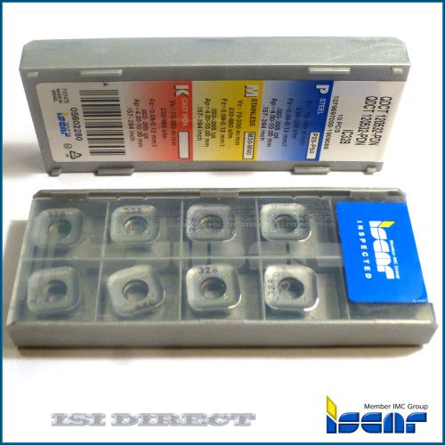 QDCT 120532-PDN IC328 ISCAR *** 10 INSERTS *** FACTORY PACK ***