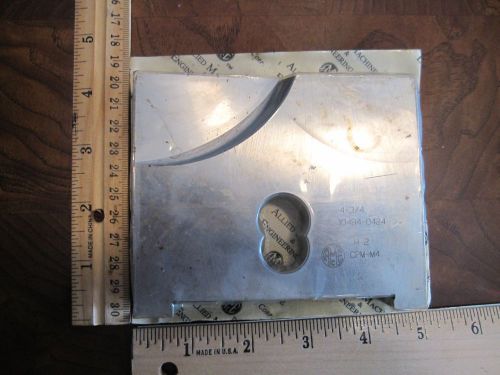 Allied machine &amp; engineering 4-3/4 - h flat bottom spade drill blade 10484-0424 for sale