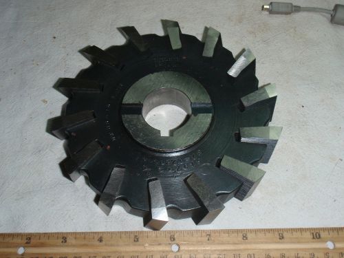 Ok tool co 7&#034; x 1 1/4&#034; x 1 1/2&#034;  staight tooth side milling cutter for sale