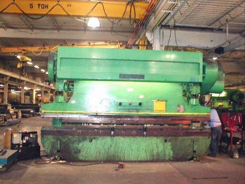 225 ton 192&#034; bed wysong 225-12 press brake for sale