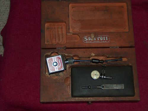 STARRETT NO 657 AND DIAL INDICATOR MAGNETIC MACHINIST