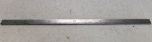Vintage H &amp; S CO PROVIDENCE RI  6&#034; Tempered Steel Machinist Rule NO 11 NICE COND