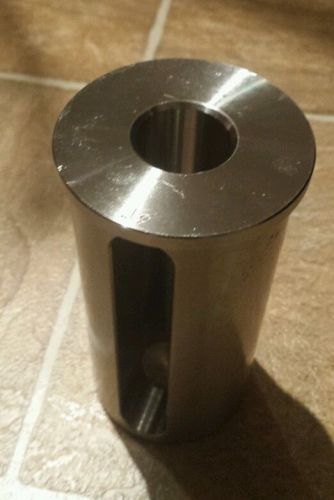 2.5&#034; od  1&#034; id turret lathe sleeve bushing tool holder drill shank reducer new!! for sale