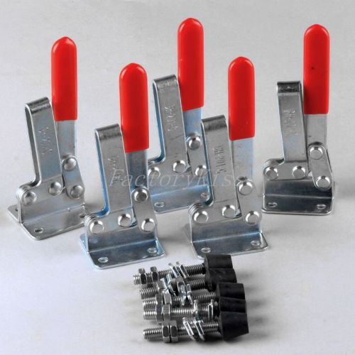 5x Horizontal Quick Release Hand Tool Toggle Clamps 201C M GAU