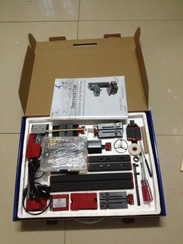 Mini multipurpose machine 6 in 1 diy tool kit wood metal lathe milling drilling for sale