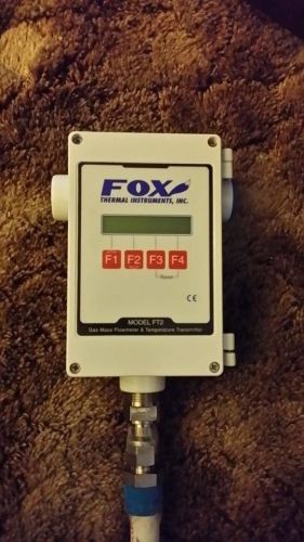 Fox model ft2 flow &amp; temperature thermal mass transmitter new retails $2800 for sale