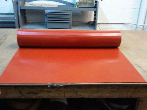 SILICONE RUBBER ROLL 1/32 THK X 36&#034;WIDE x 25 FT LONG DUROMETER 55