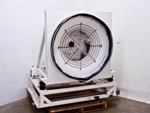 Huntair 25 hp 32 inch 15,000 cfm 460v blower handler fan with stand rcu-4 lh for sale