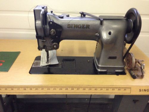 Singer 144w103 extra heavy duty walking foot  big hook industrial sewing machine for sale