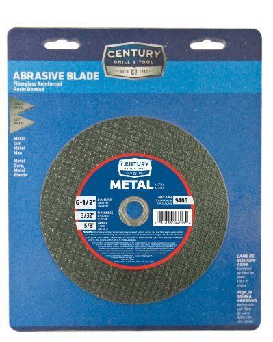 New century drill and tool 8806 metal abrasive saw blade  6-1/2-inch for sale