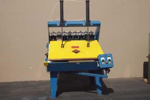 2002 l &amp; l ga 48 radio frequency glue spreader (woodworking machinery) for sale