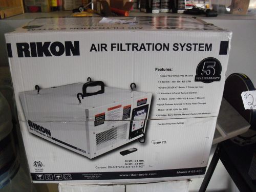Rikon Air Filtration System Model 62-400