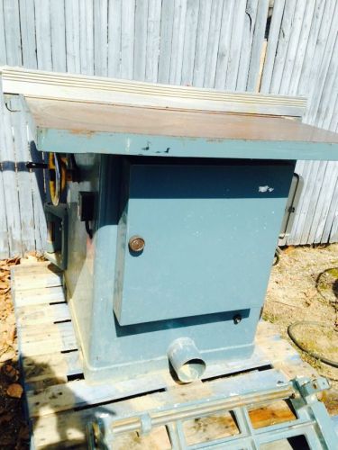 JET CTAS-12H-3 Phase TILTING ARBOR SAW. Great Table Saw. Large Deck. Great Deal