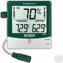 Extech 445815 — Humidity Alert Hygro-Thermometer w/ Dew Point