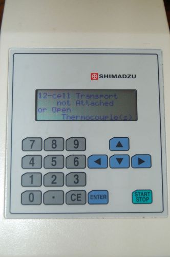 Shimadzu  temperature controller thermocouple  12-cell transport chromatography