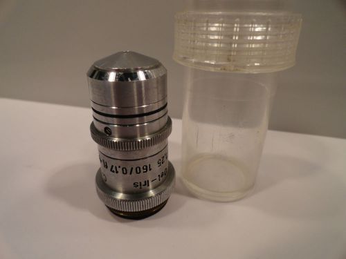 Reichert lens  100x/1.25 fluor,UV,Iris blende,tube length 160
