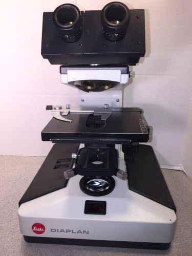 Leitz Diaplan Microscope