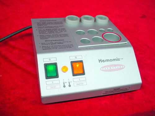 Hemamix Haemacure 400 Surgical Sealant Incubator Warmer Stirrer