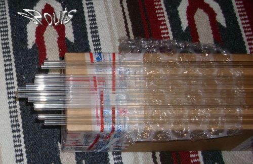 12 4&#039; rods glass tube tubing owens-illinois kimble 6mm lab laboratory craft neon for sale