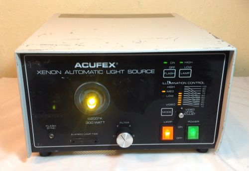 Acufex frx-2000 endoscopy xenon light source ~ multi-tone white/blue/yellow for sale