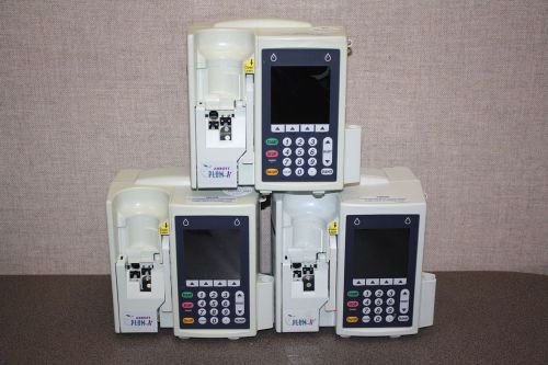 Lot of 3 hospira plum a+ iv infusion pumps ~ ipxi for sale