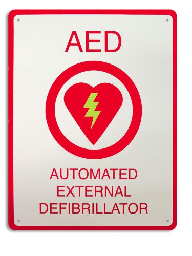Zoll aed plus wall sign (81/2&#034; x 11&#034;) for sale