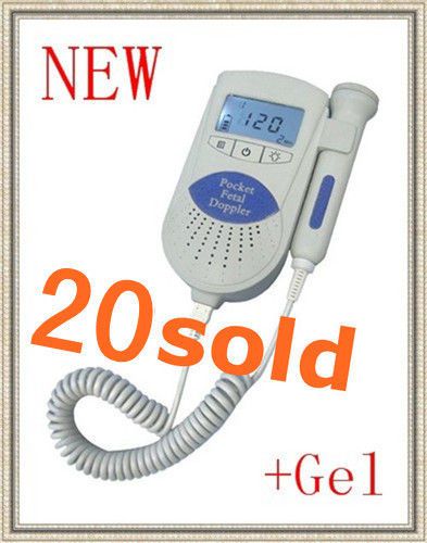 Hot! newest version 3mhz sonoline b baby doppler prenatal heart monitor+gel for sale