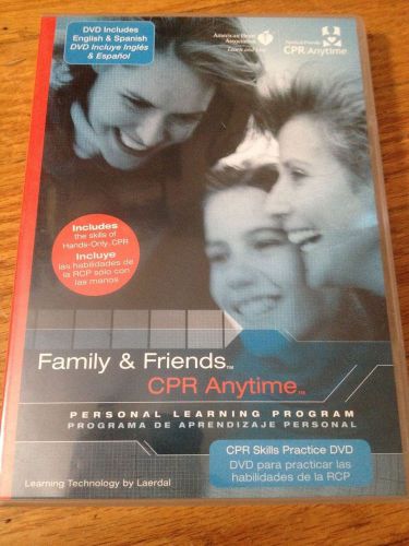 CPR anytime for Family and Friends DVD