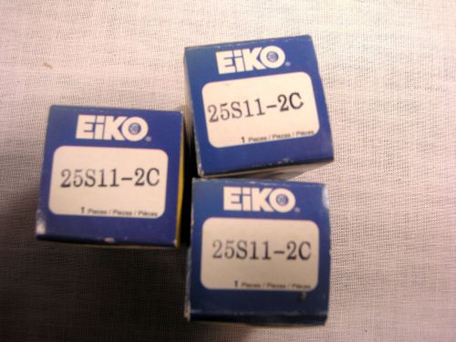 Eiko 25S11-2C 41520 120V 25W/S-11 Cand Screw Base Bulbs-3 new w/packaging intact