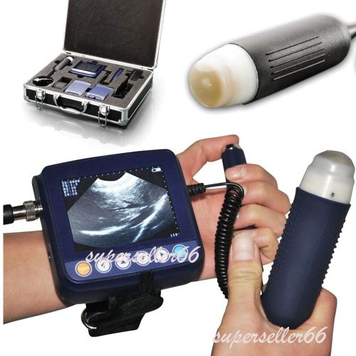 Veterinary Mini Portable Handheld Wristscan Ultrasound Scanner Probe-- dog horse