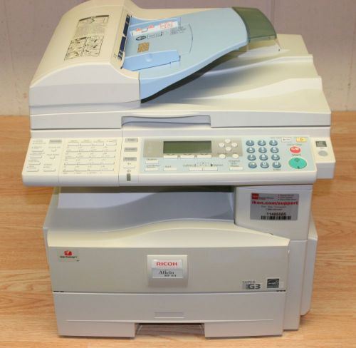 Ricoh MP 161 Printer Desk Top Copier Scanner Fax - Only 9,606 on Meter - NICE!