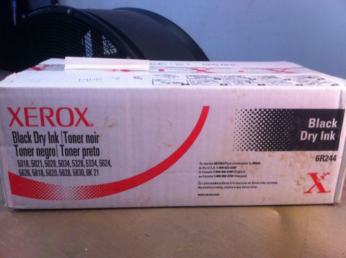 SEALED Genuine Xerox 6R244 Black Dry Ink Toner NEW 5018 5021 5028 5034 5321 5328