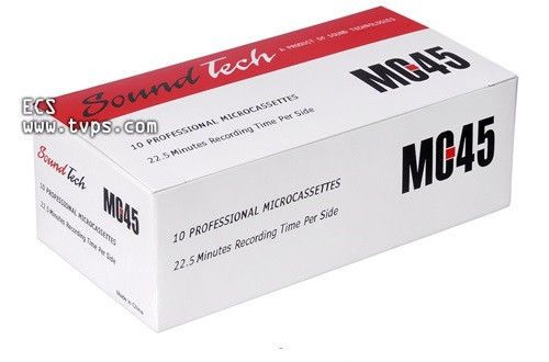 Soundtech mc-45 45 minute micro cassettes - new for sale