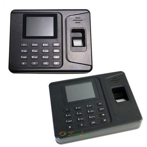 fingerprint usb time clock attendance recorder employee sensor machine reader
