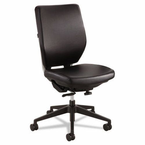 Safco Sol Task Chair, Black Vinyl (SAF7065BV)