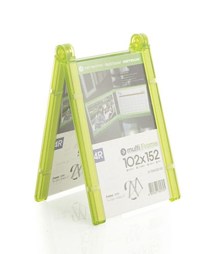 Double Sieded Multi Frame Green 102*152 1EA, Tracking number offered