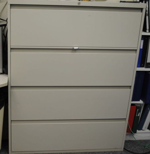 lateral office commercial 4 drawer with key