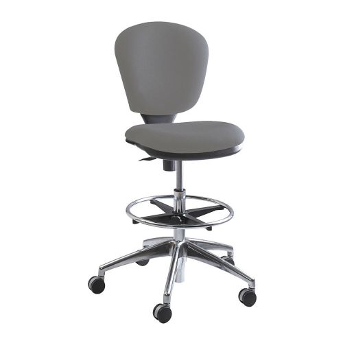 Safco Products Company Height Adjustable Drafting Chair with Swivel Gray