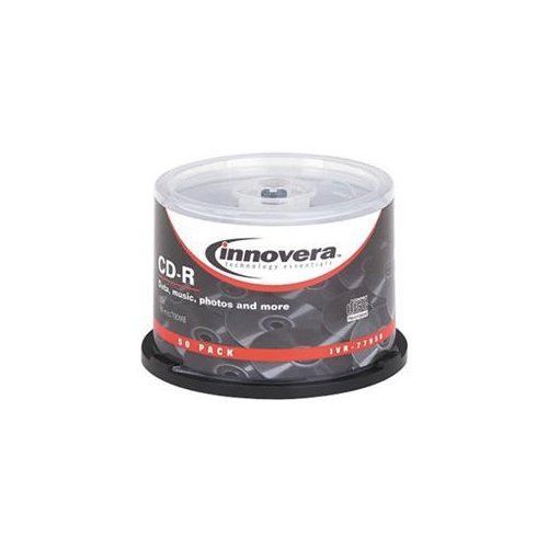 Innovera 77950 CD Recordable Media - CD-R - 52x - 700 MB - 50 Pack Spindle -